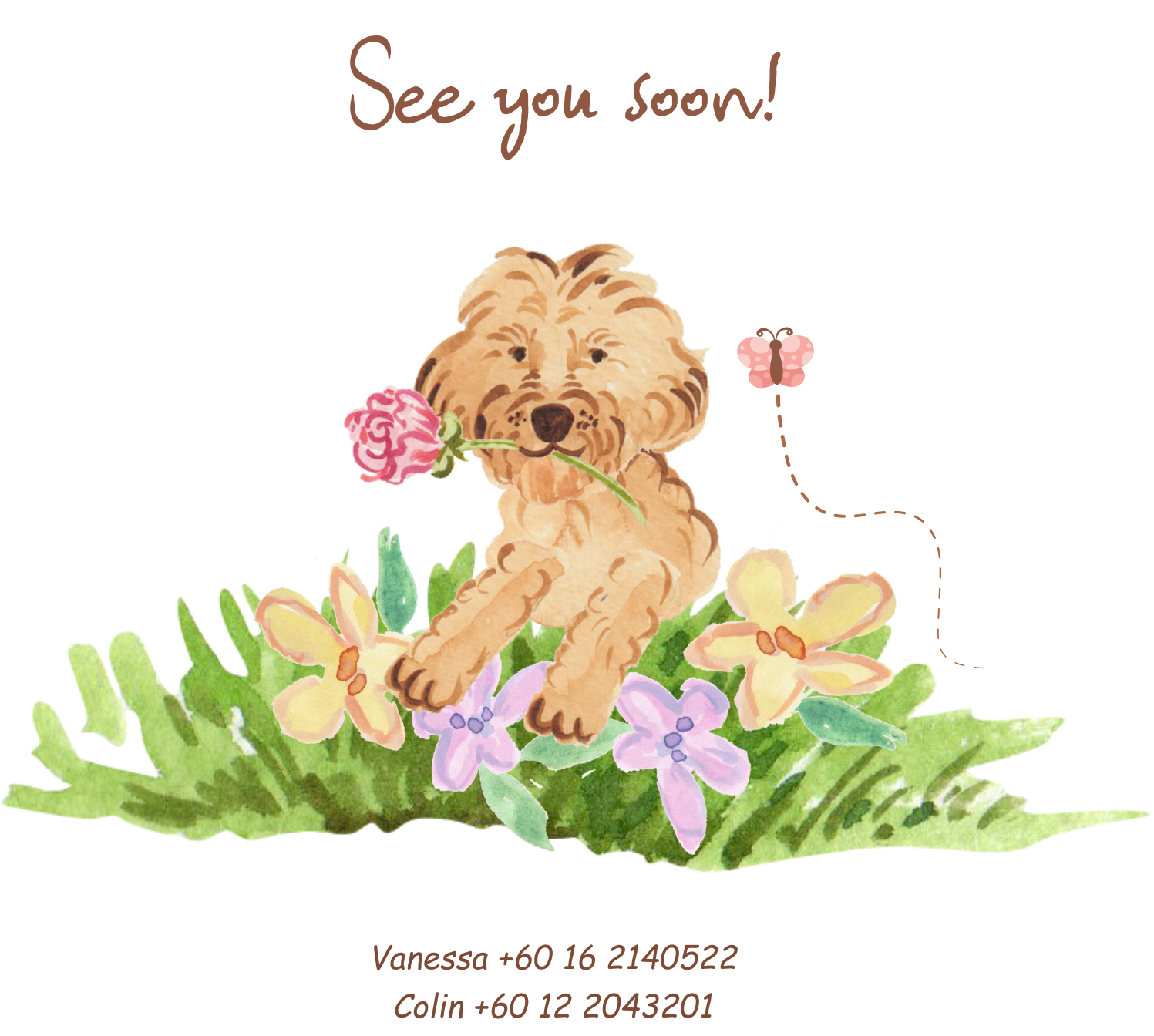 Pumpkin says goodbye